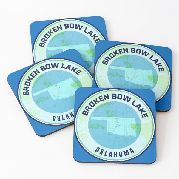 Item preview, Map Design of Broken Bow Lake designed and sold by Willz Designz.