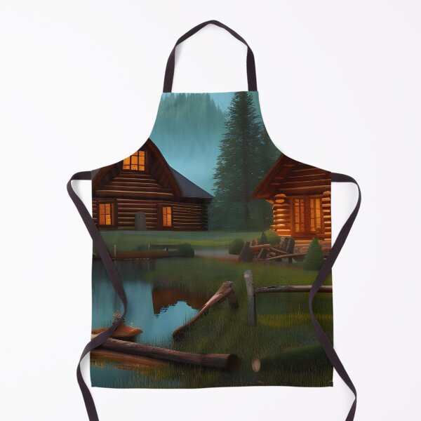 Item preview, Cabins by The Lake designed and sold by Paw's Arts.