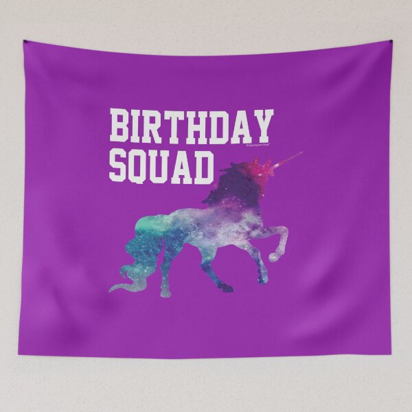 Item preview, Birthday Squad Unicorn Shirt Gift Idea designed and sold by CoolApparelShop.