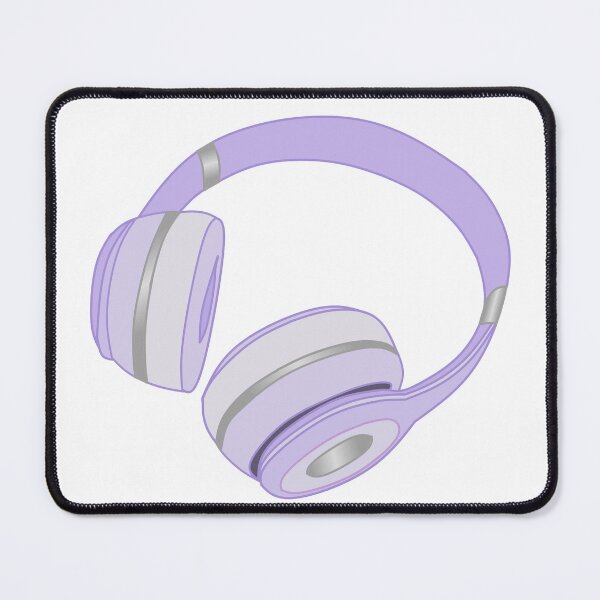 Item preview, Lavender Headphones designed and sold by Araleiya.