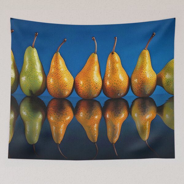 Item preview, Reflective Pears - A Still Life Symphony designed and sold by Rocky Mountain Artistry.