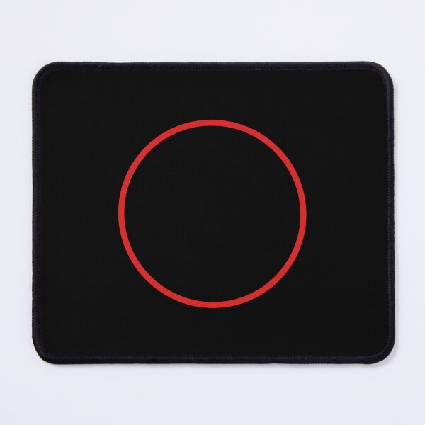 Item preview, Red Circle On Black Background #2 designed and sold by nveus-circle.