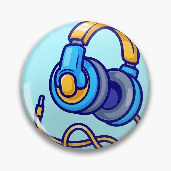 Item preview, Floating Headphone Music - Cartoon Vector Icon Illustration designed and sold by hjian8219.