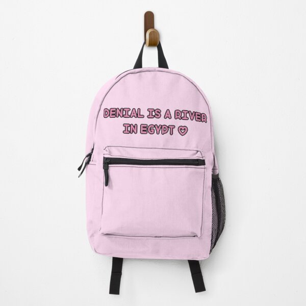 Item preview, Tiktok “Denial Is A River In Egypt” - Pink designed and sold by Curlybabe-.