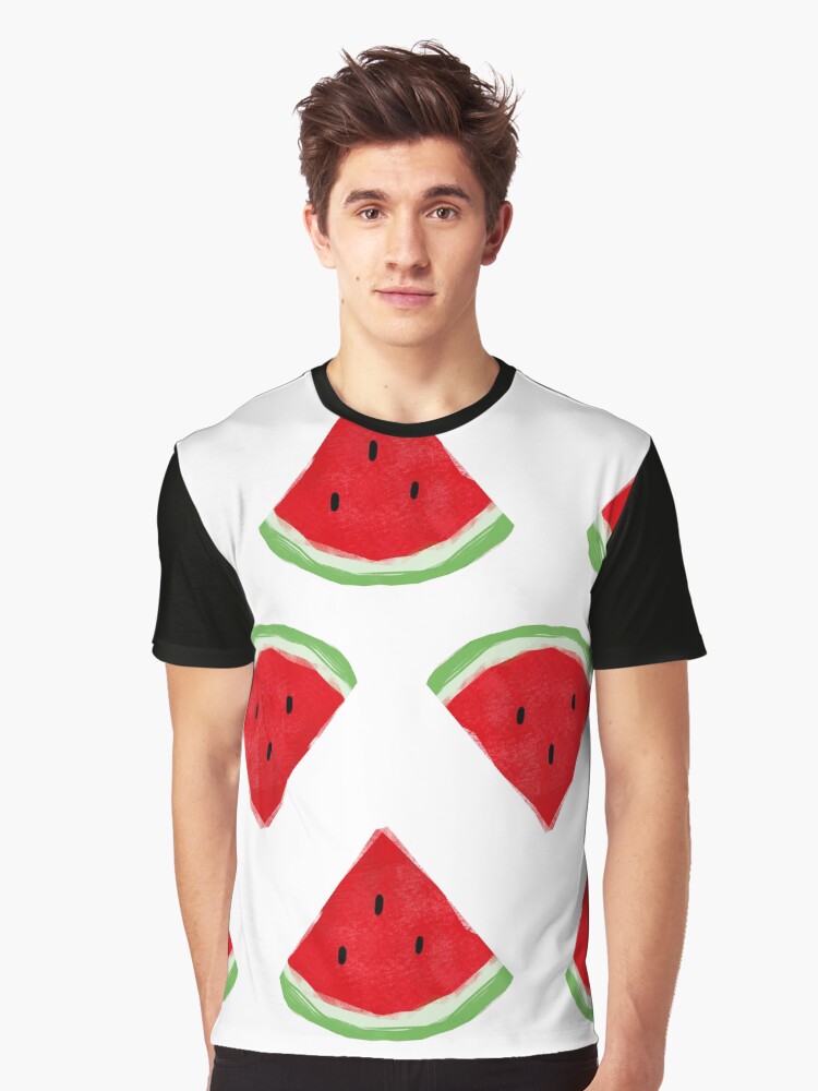 Imagen 1 de 5, Camiseta gráfica con la obra Watermelons, diseñada y vendida por juanantoniocort.
