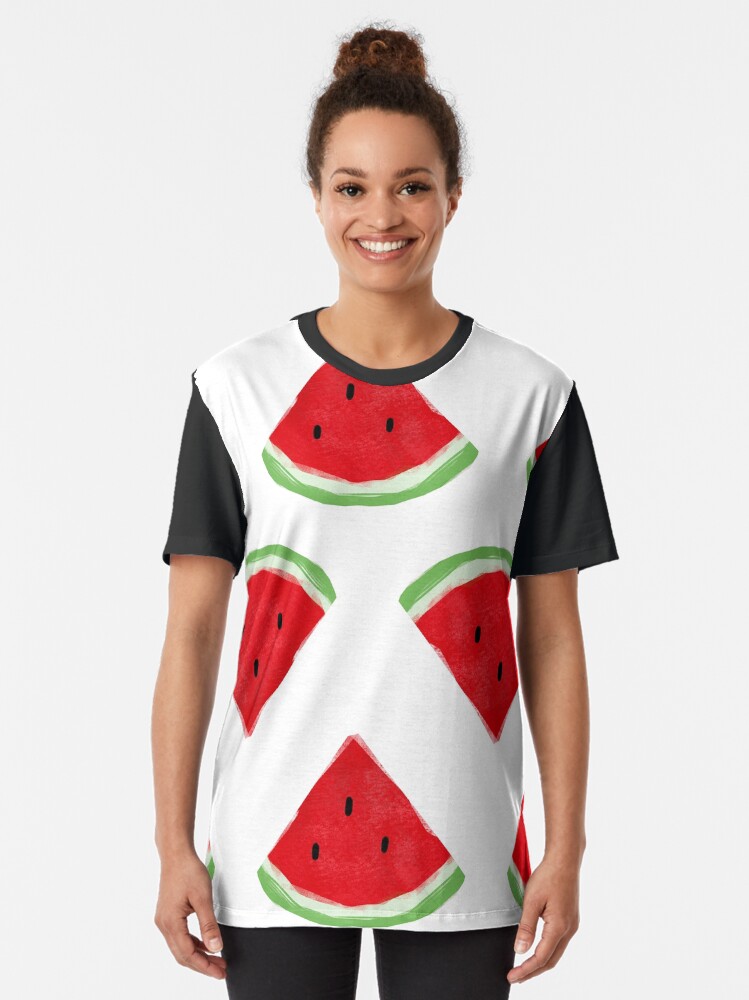 Imagen 2 de 5, Camiseta gráfica con la obra Watermelons, diseñada y vendida por juanantoniocort.