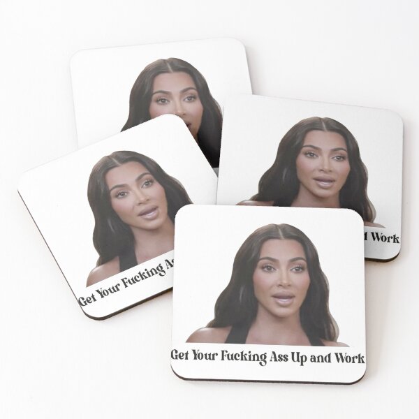 Item preview, Get Up and Work Meme Kim Blonde designed and sold by jasmineopsi.