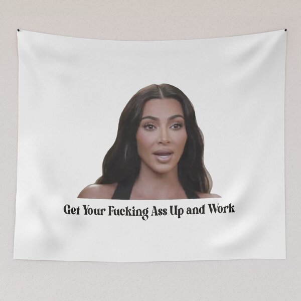 Item preview, Get Up and Work Meme Kim Blonde designed and sold by jasmineopsi.