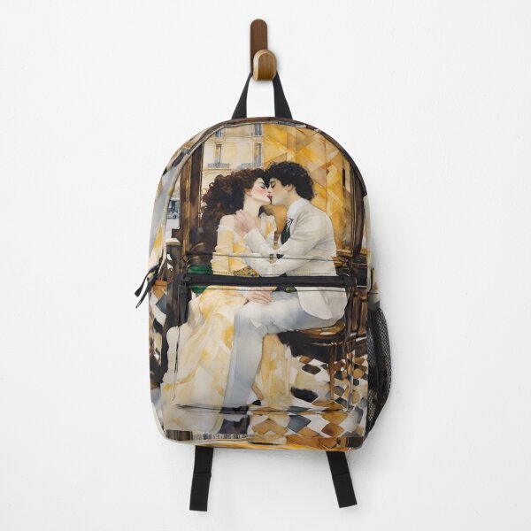 Item preview, Kissed by Paris: A Café Reimagining of The Kiss…Art By Carraann designed and sold by CARRAANN.