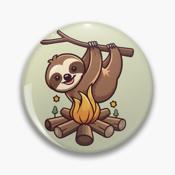 Item preview, Campfire Sloth designed and sold by ratchawoot.