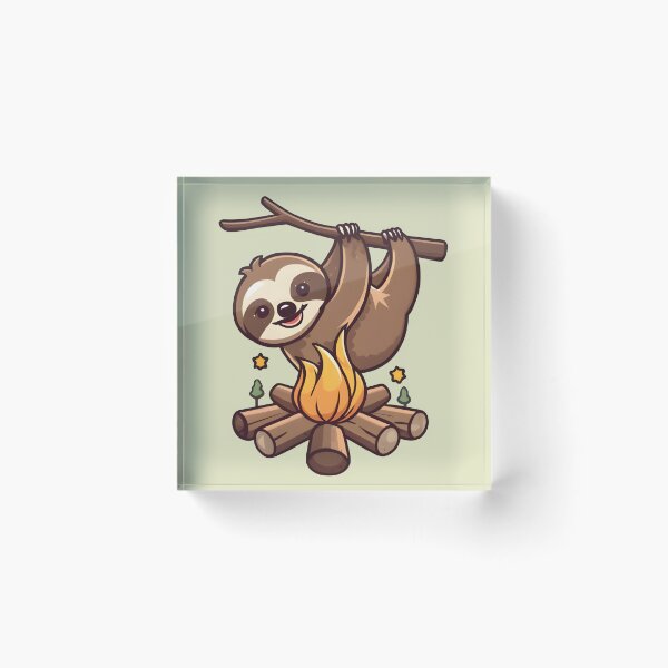 Item preview, Campfire Sloth designed and sold by ratchawoot.