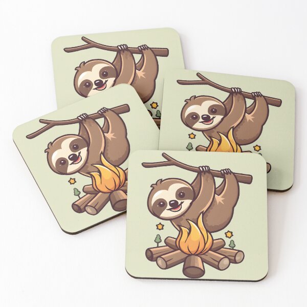 Item preview, Campfire Sloth designed and sold by ratchawoot.