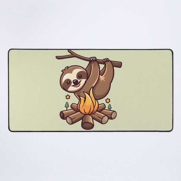 Item preview, Campfire Sloth designed and sold by ratchawoot.