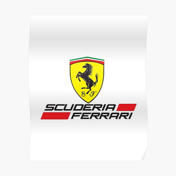 Racing Supercar Scuderia Ferrari Logo Jersey Baseball Shirt For