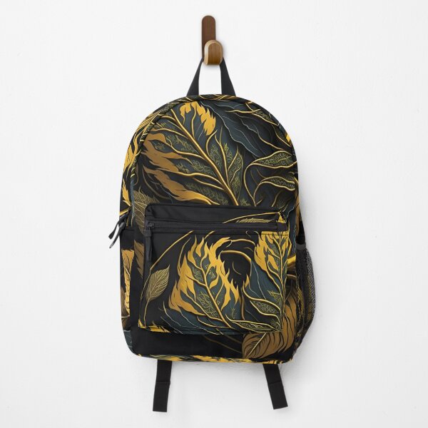 Item preview, "Bodhi Leaf Emblem: A Striking 2D Logo on a Black Canvas" designed and sold by Best-Art-32.