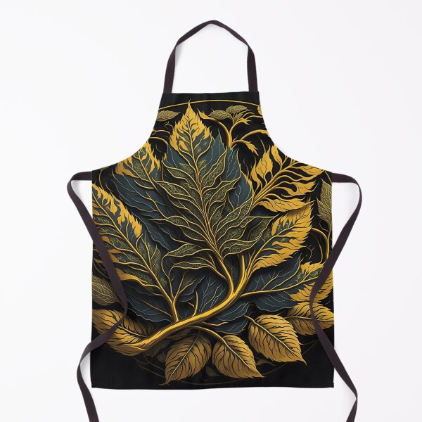 Item preview, "Bodhi Leaf Emblem: A Striking 2D Logo on a Black Canvas" designed and sold by Best-Art-32.