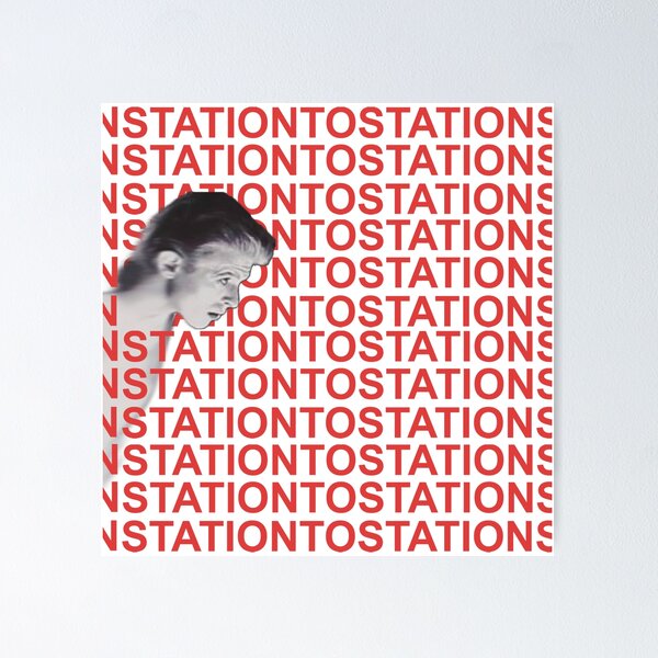 Item preview, station to station / david bowie designed and sold by Consilio88.