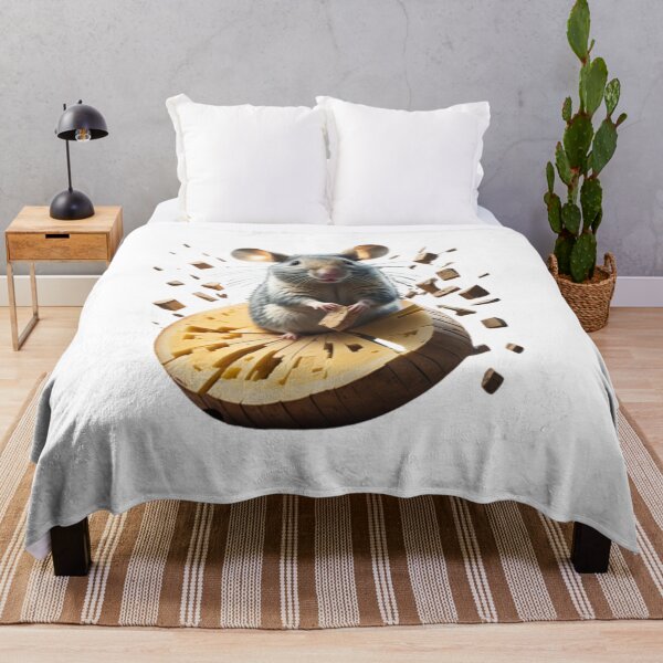 Item preview, Mouse on Cheese Abstract Art designed and sold by Hungry-Murphy.
