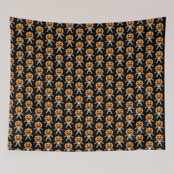 Item preview, Vintage Halloween Pumpkin Head Skull 2 designed and sold by the Zarock Shop.