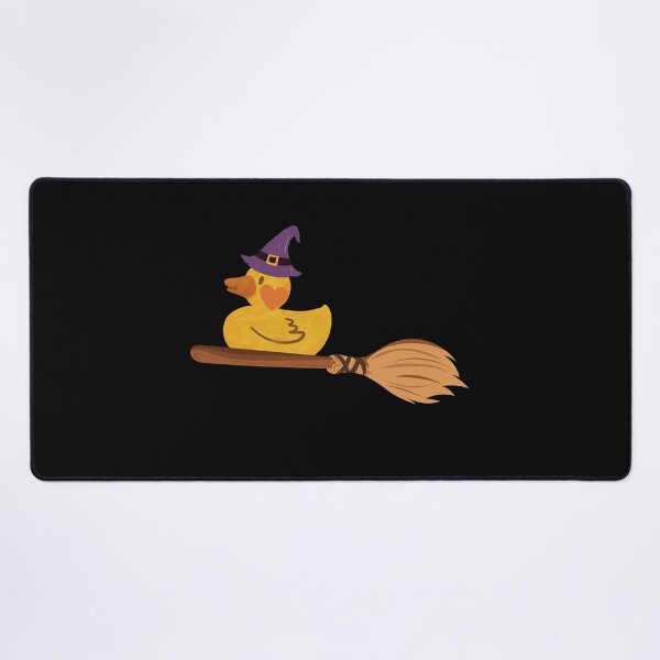 Item preview, Witch Rubber Ducky on Broomstick designed and sold by DavidsDucks.