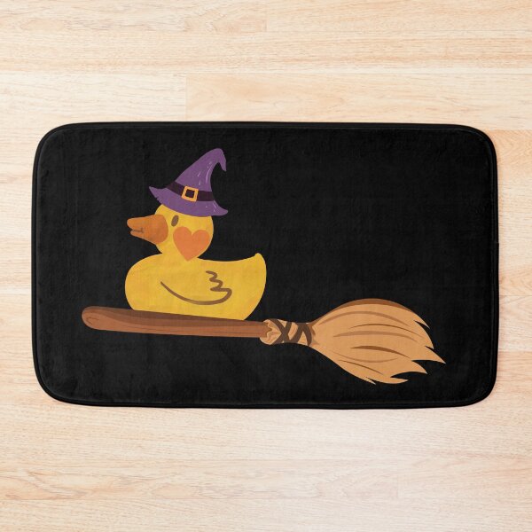 Item preview, Witch Rubber Ducky on Broomstick designed and sold by DavidsDucks.