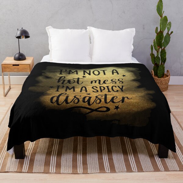 Item preview, I’m Not A Hot Mess I’m A Spicy Disaster designed and sold by jbird1979.
