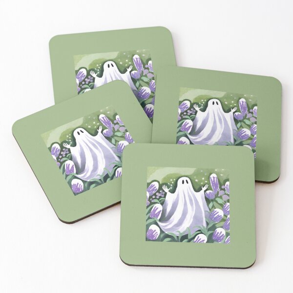 Item preview, Happy Phantom in Purple Flower Field designed and sold by AnimaliaStar.