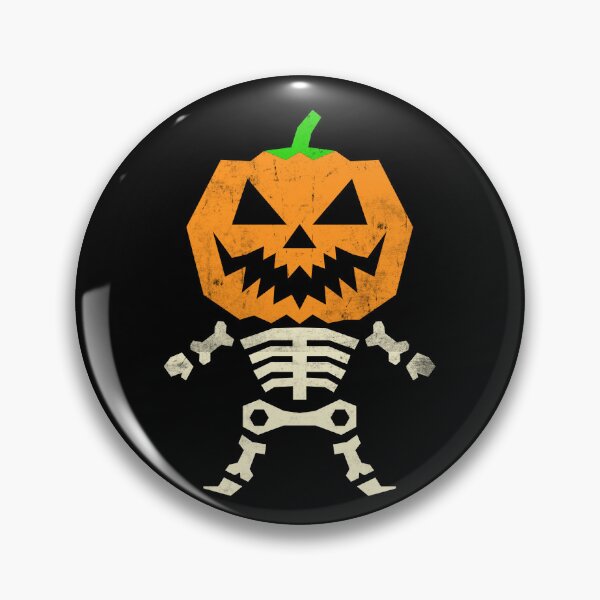 Item preview, Vintage Halloween Pumpkin Head Skull 3 designed and sold by the Zarock Shop.