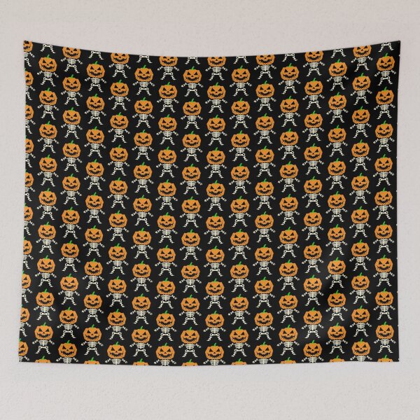 Item preview, Vintage Halloween Pumpkin Head Skull 3 designed and sold by the Zarock Shop.