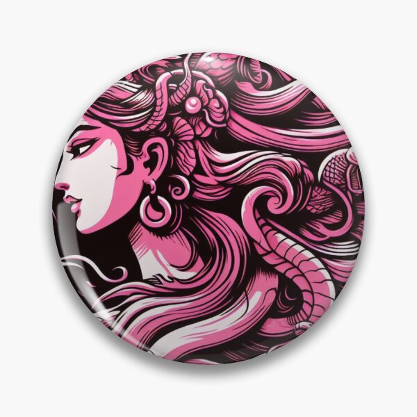 Item preview, Medusa inspiration, pink tones designed and sold by conamor-bymel.