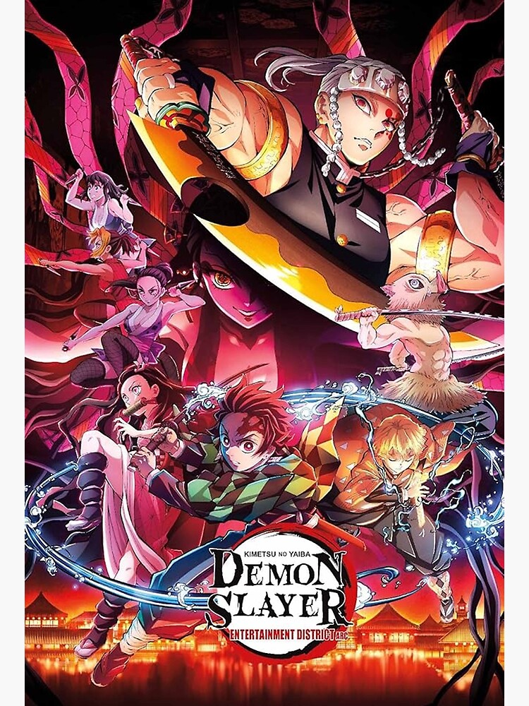 offical demon slayer season 3 poster