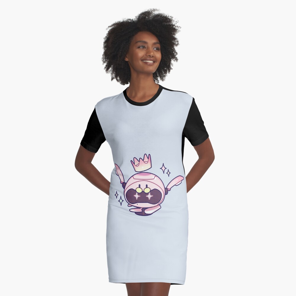Item preview, Graphic T-Shirt Dress designed and sold by PeePooShop.