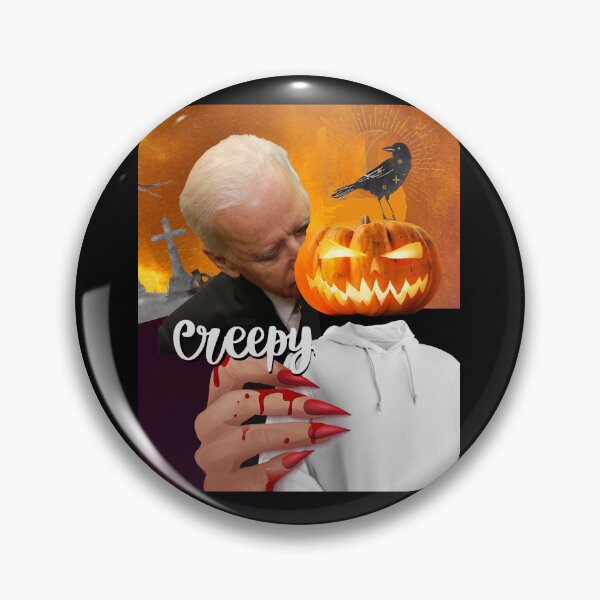 Item preview, Creepy Joe Biden Sniffing Halloween Vampire designed and sold by Flirt-Teez.
