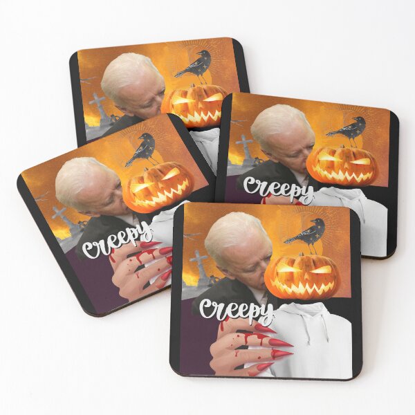 Item preview, Creepy Joe Biden Sniffing Halloween Vampire designed and sold by Flirt-Teez.
