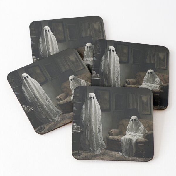 Item preview, Pair of Lonely Ghosts designed and sold by Shannon Hilson.