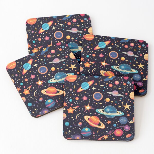 Item preview, Planets & Stars Pattern designed and sold by galactify.