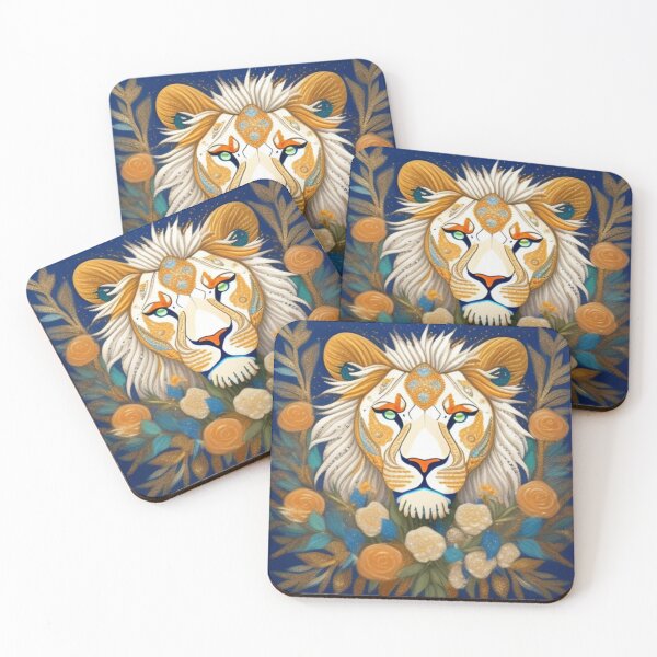 Item preview, Lion floral  designed and sold by Roxburylane.