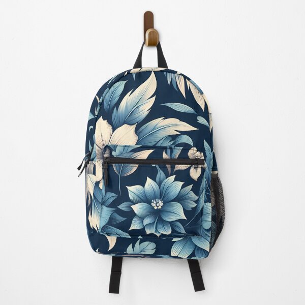 Item preview, Blue and white floral designed and sold by WalterGomes.