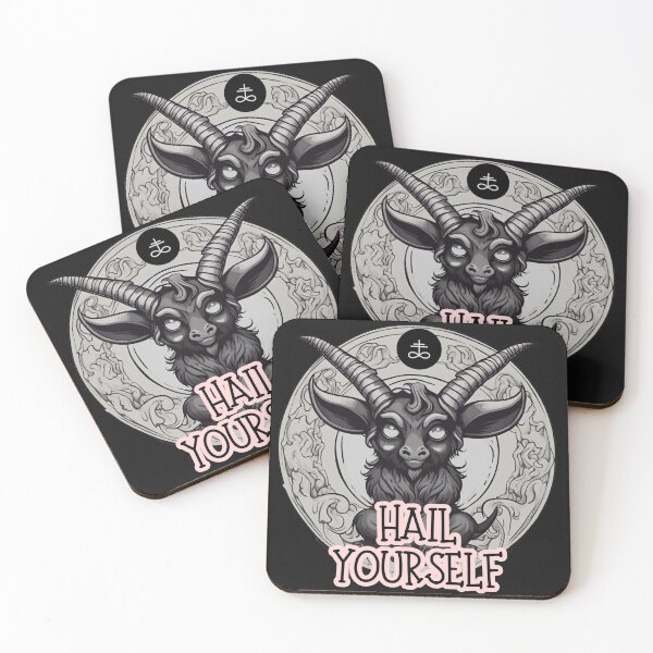 Item preview, Baphomet Hail Yourself 666 designed and sold by Denvervineart.