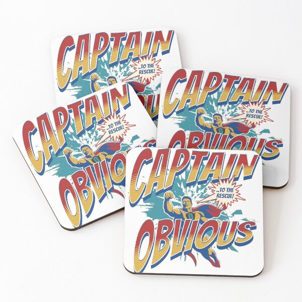 Item preview, Captain Obvious To the rescue Super Hero Fun Funny Casual  designed and sold by Sowndowntshirts.