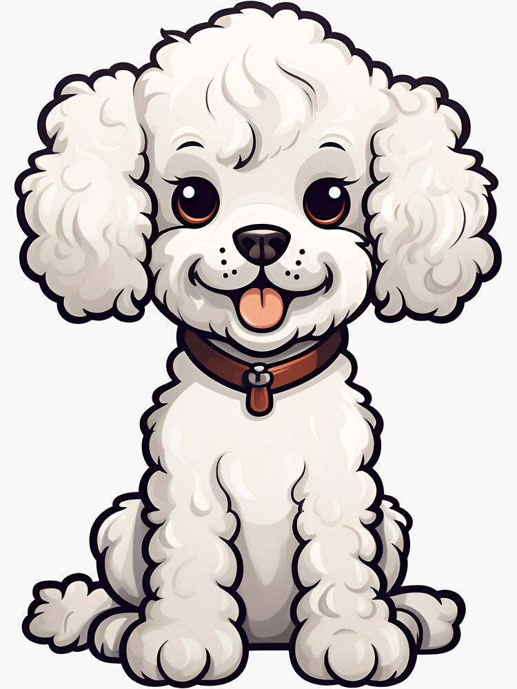 poodle puppy clipart