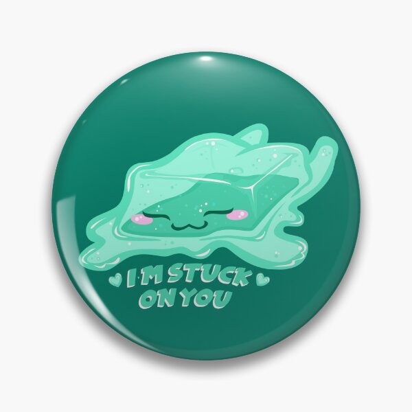 Item preview, Splat the Jelly Cube - stuck on you designed and sold by trossi.