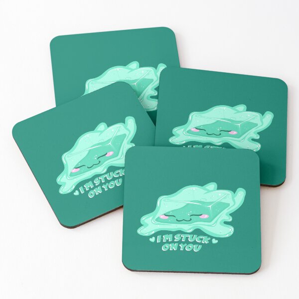 Item preview, Splat the Jelly Cube - stuck on you designed and sold by trossi.