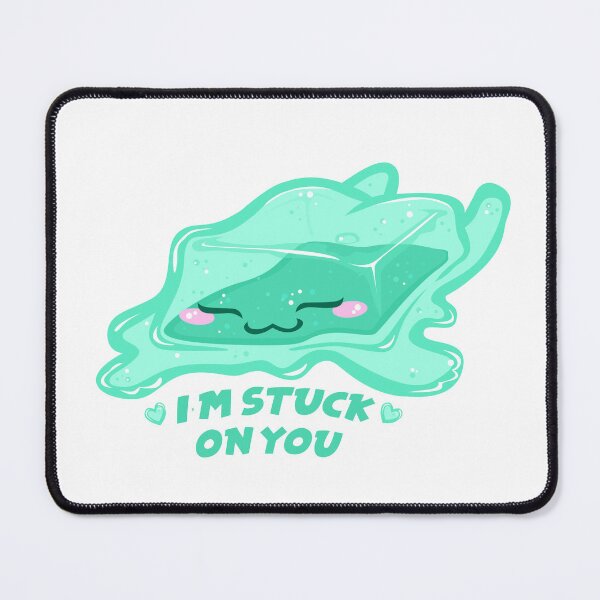 Item preview, Splat the Jelly Cube - stuck on you designed and sold by trossi.