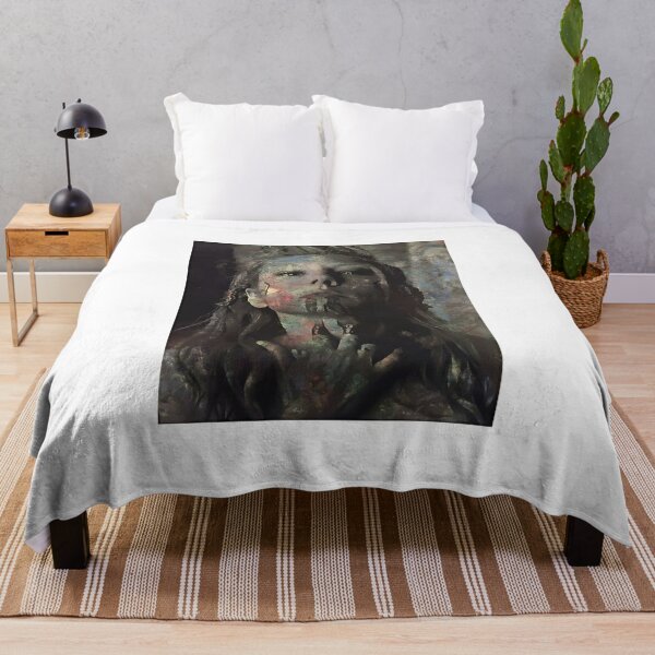 lagertha vikings Throw Blanket for Sale by alessandra picoli