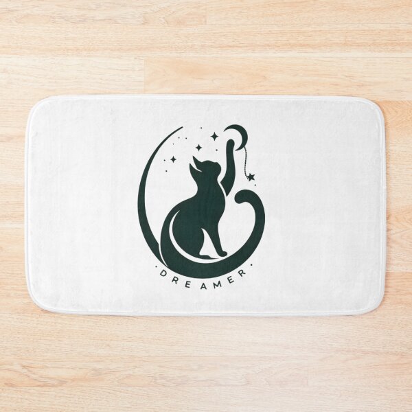 Item preview, Moonlit Feline Dreamer designed and sold by Hyperreals.