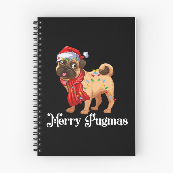 Item preview, Merry Pugmas Christmas Funny Dog Santa Pug Hat designed and sold by EIMgraphic.