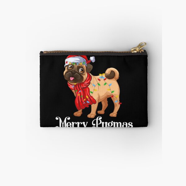 Item preview, Merry Pugmas Christmas Funny Dog Santa Pug Hat designed and sold by EIMgraphic.