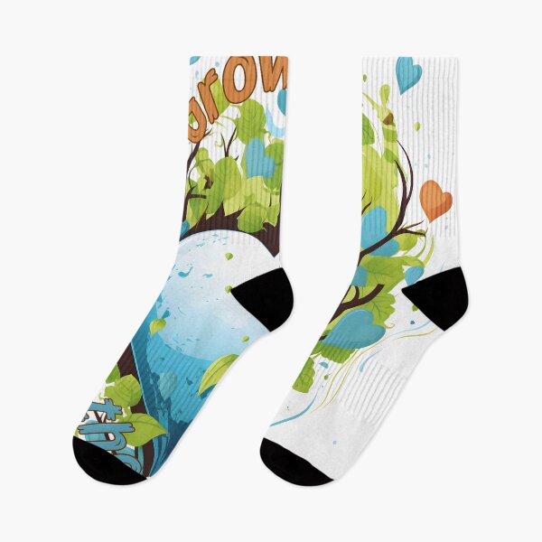 Item preview, Grow with the Earth - Eco-friendly Heart Illustration  designed and sold by alaa-mously.