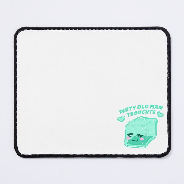 Item preview, Splat the Jelly Cube - Dirty Old Man Thoughts designed and sold by trossi.